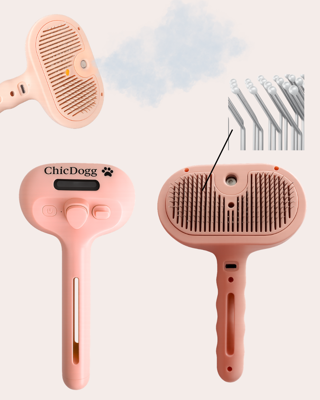 Brosse à vapeur